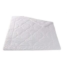 Leichtes Ganzjahres-Duvet / Wildseide-Schurwolle